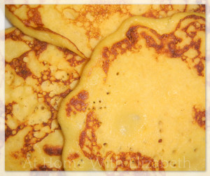 Coconut Milk Pancakes
